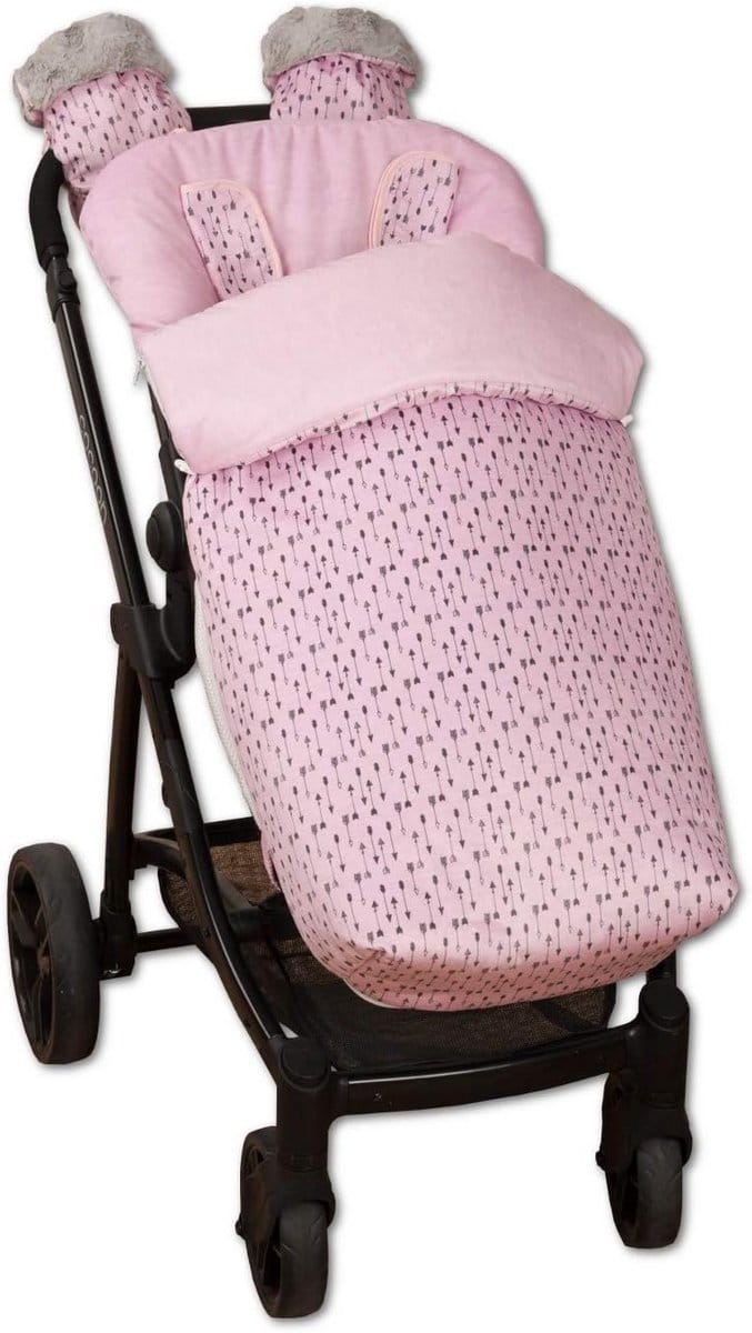 Voetenzak voor Baby, Uniseks, Roze