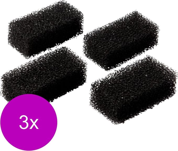 Tetra Tec In Cf Plus Koolfilterspons 4 stuks - Filtermateriaal - 3 x 400-600 l