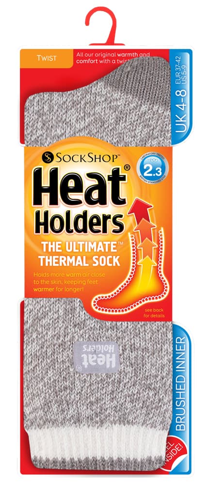 Heat Holders - Thermische sokken met damespatroon - Greystoke