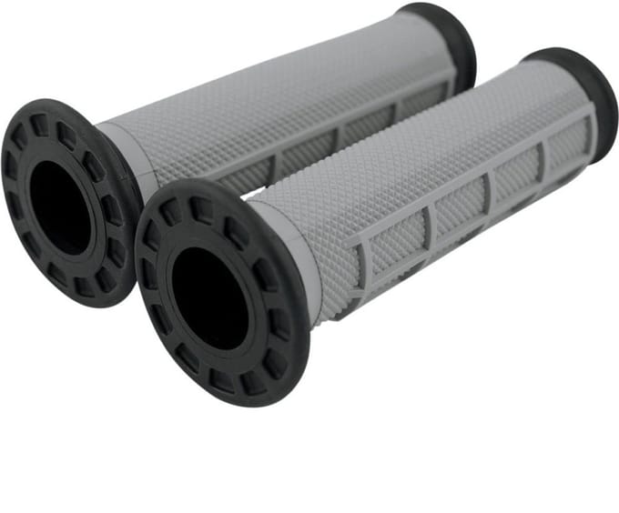 Renthal Atv Dual Compound Half Waffle Handvatten Grijs 22.2 mm