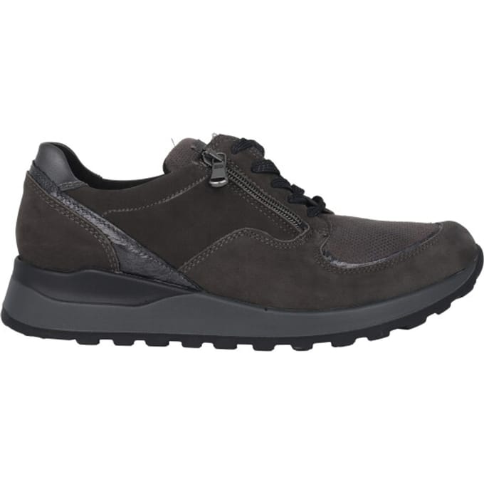 Waldläufer Hiroko - dames sneaker - Grijs - maat 36 (EU) 3.5 (UK)
