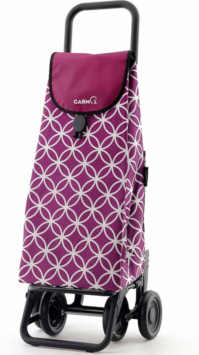 Garmol Boodschappentrolley G5 Geometrico - 4 Wielen - Grana