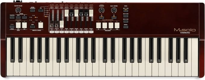 Hammond M-solo drawbar keyboard - Burgundy