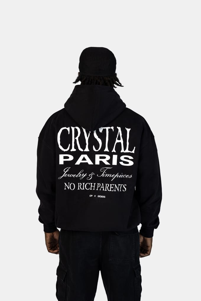 Crystal Paris Oversized hoodie Rich