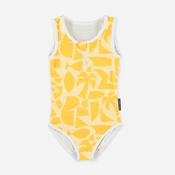 BEACH COMBER YELLOW - 92/98 - Badpak UV50+ bescherming