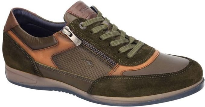 Fluchos -Heren - groen donker - sneakers - maat 43