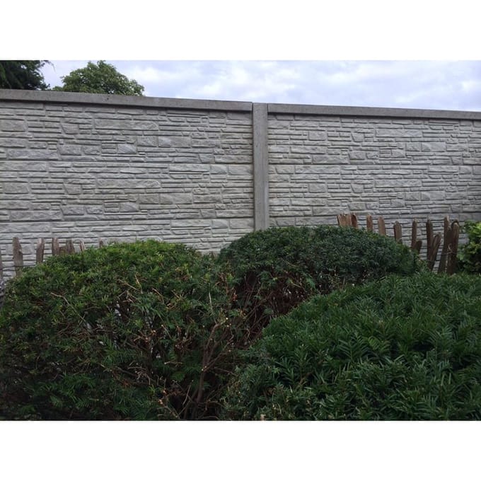 Intergard Beton schutting Mountain dubbelzijdig 200x231cm