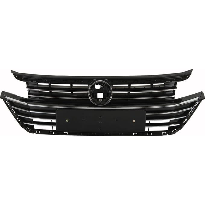 Ventilatiegrille, bumper BLIC 6502-07-9566990P