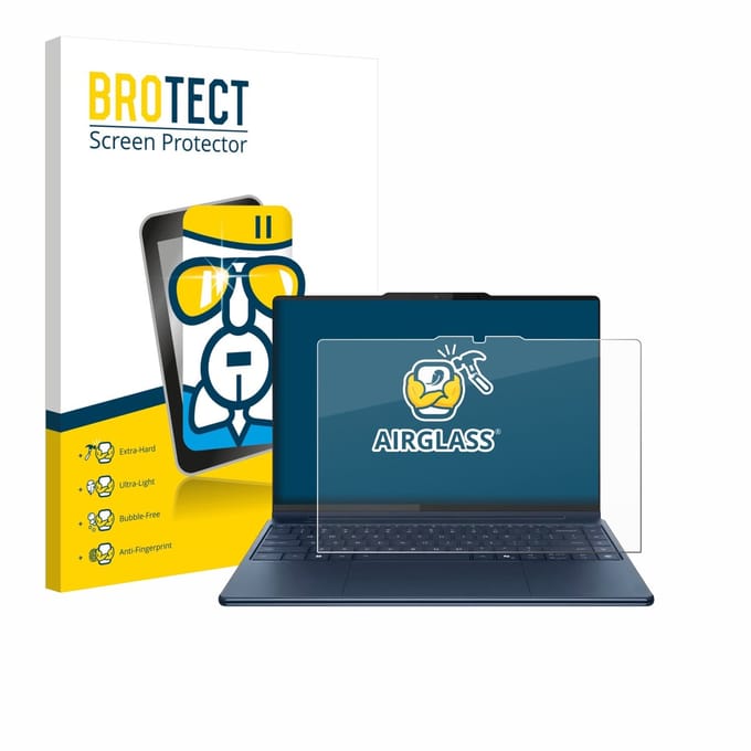 Screenprotector voor Lenovo Yoga Pro 9i Gen 10 Aura Edition 16" Touch Beschermglas transparant