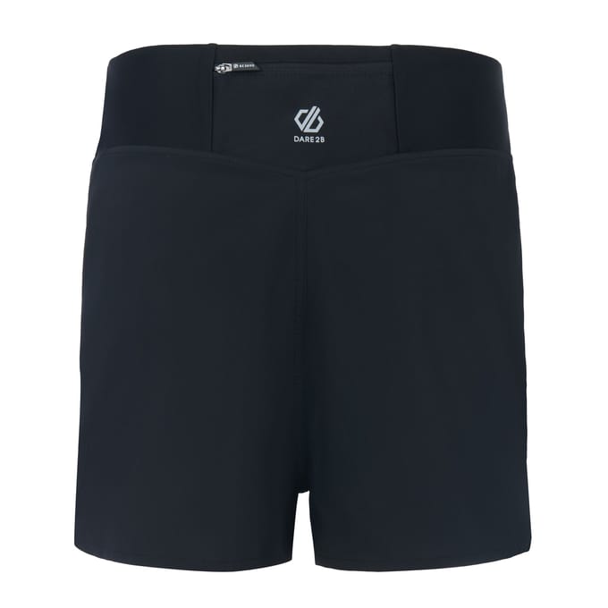 Dare 2B Dames Nimble 2-in-1 Shorts (Zwart)