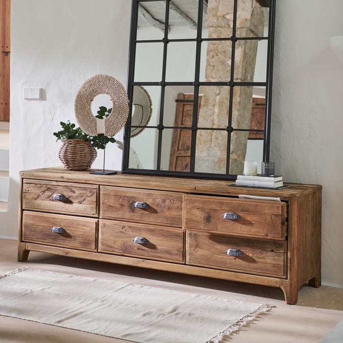 LOBERON Ladekast Wittfield bruin
