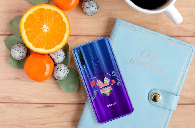 Honor 20 Lite Telefoonhoesje met Naam Boho Summer