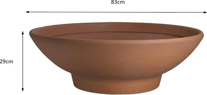 90L zandkleur fontein kom Prestige