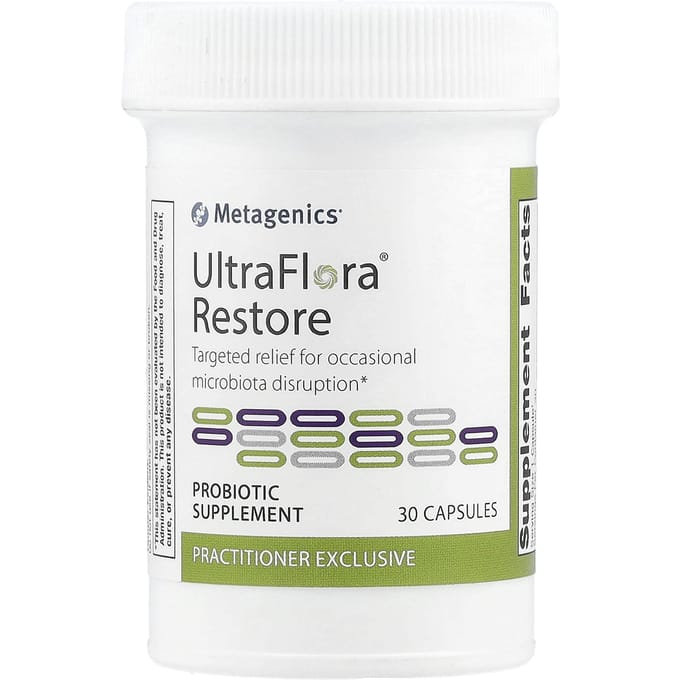 Metagenics, UltraFlora® Restore, 30 Capsules