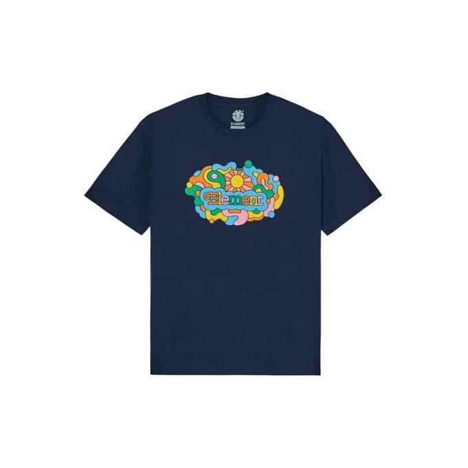 Element Psychswirl T-Shirt blauw