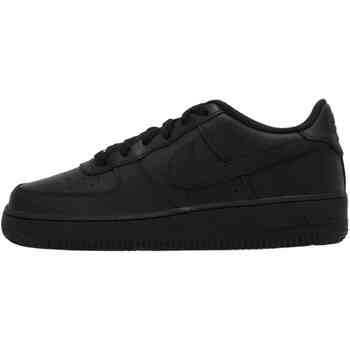 Nike Nike Air Force 1 Older Kids' Shoe - Zwart - Kind, Zwart