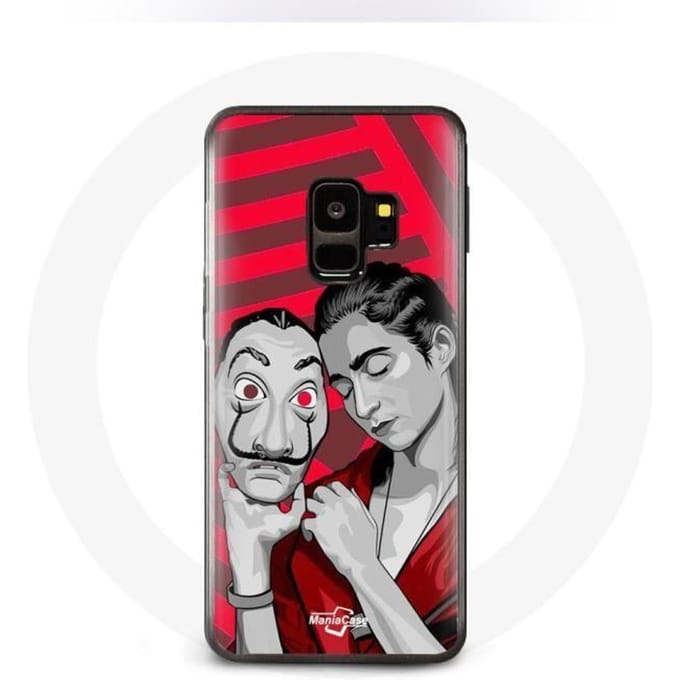 Coque pour Samsung Galaxy S9 La casa de papel Nairobi Fan art
