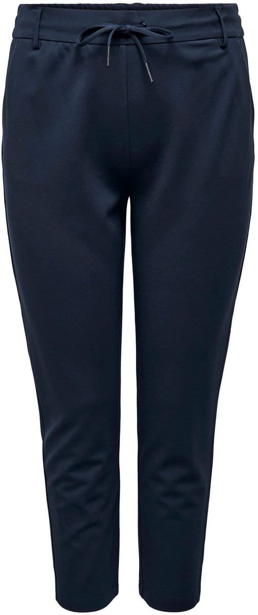 ONLY CARMAKOMA Dames Stijlvolle Broek Poptrash Paperback Stretch Broek Grote Maat Curvy Plus Formaat