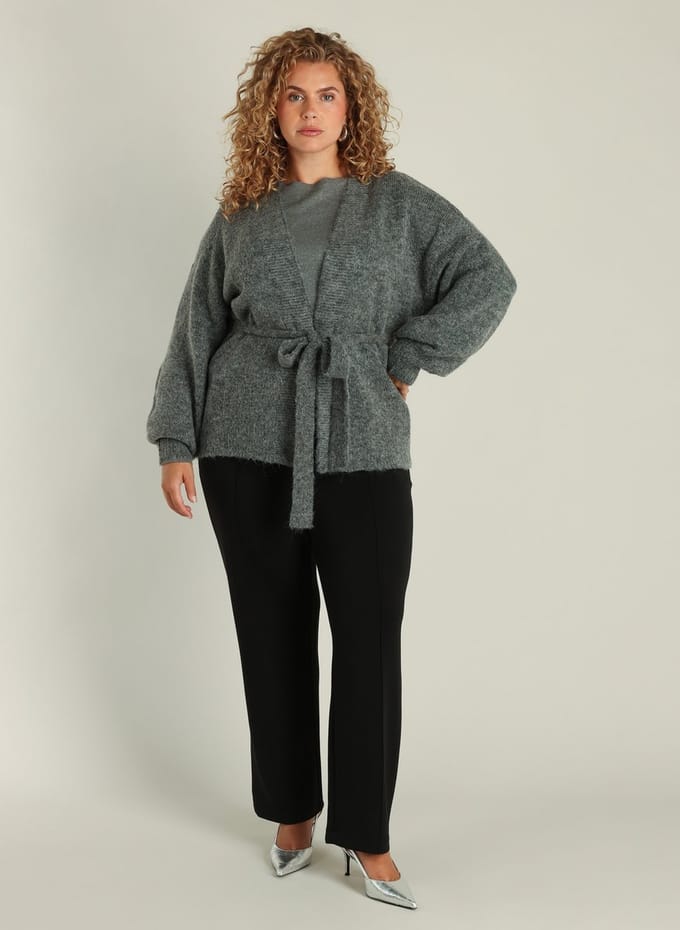 YEST CURVE Galadriel Cover ups - Dark Grey/Melange - maat X-0(44)