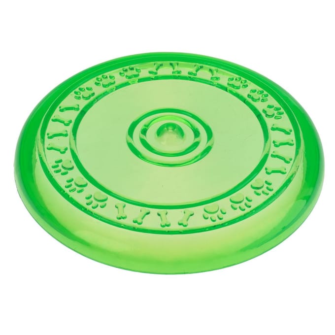 Hondenspeeltje Frisbee uit TPR 3 stuks