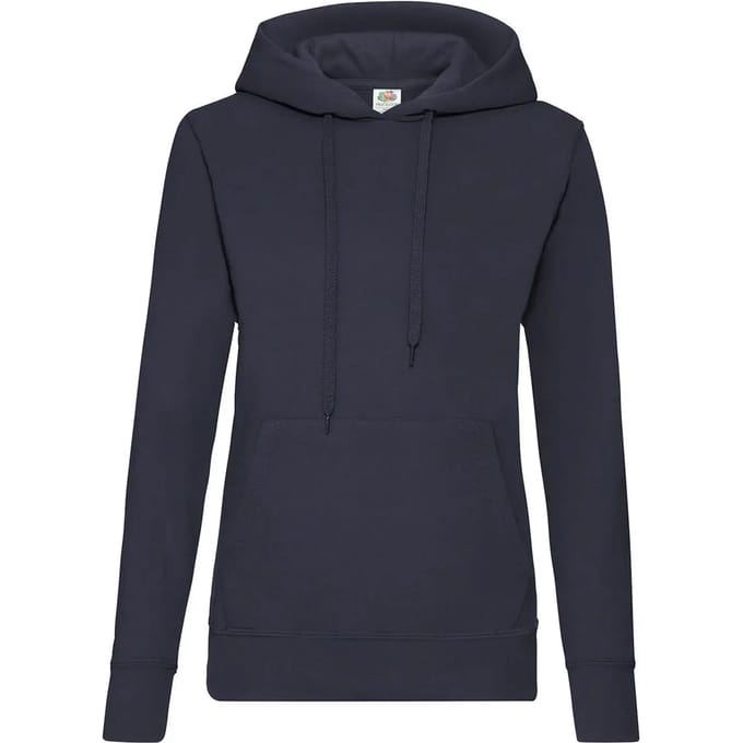 Dames Hoodie Fruit of the Loom Classic