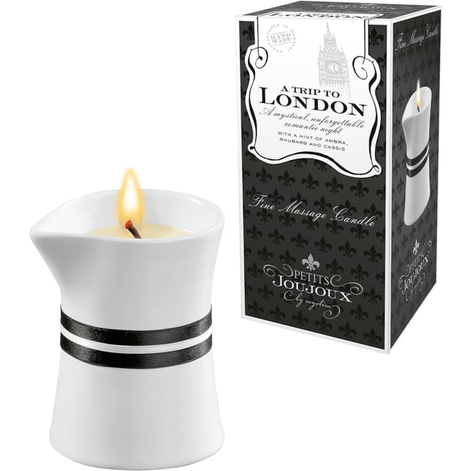 Petits Joujoux Massagekaars London - 120 gr - Massageolie