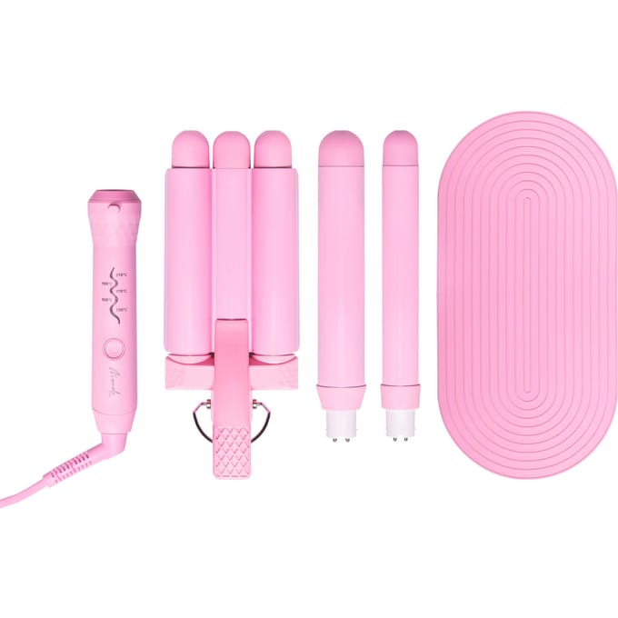 Mermade Interchangeable Style Wand - Krultang - Pink / roze