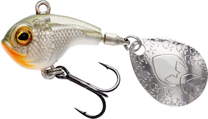 Westin Fishing Dropbite Spin Tail Jig Clear Olive (2.6cm 8g)