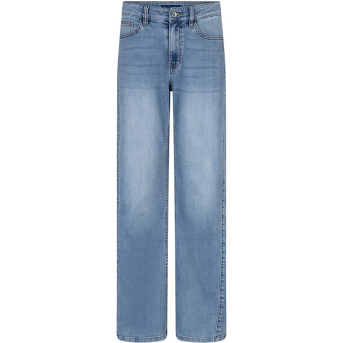 Red Button Jeans Claudette Slanted Seam Srb4907 Light Blue Dames Maat - W38 X L31
