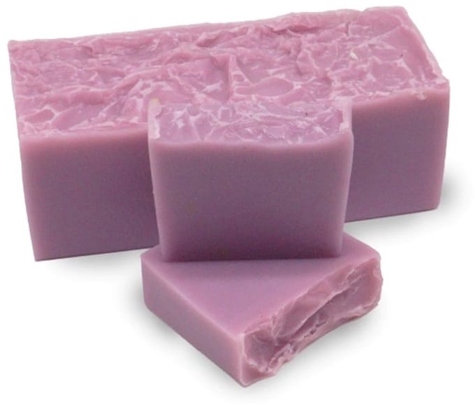 Rojafit - Natuurzeep - Handgemaakt - Lavendel & Kokosnoot - Plak van +/- 100 gram.