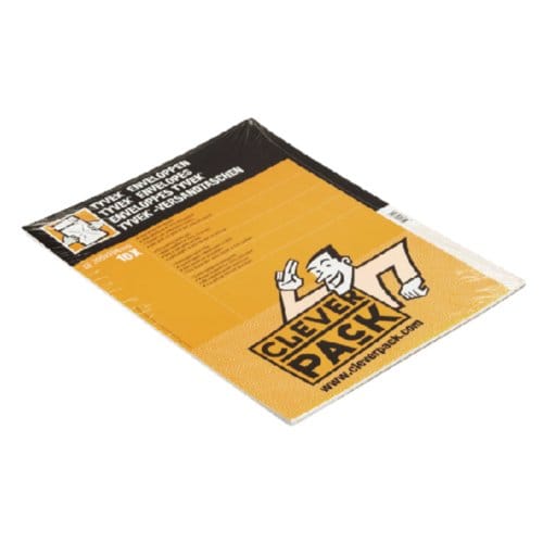 Envelop CleverPack Tyvek E4 305x394mm zelfklevend wit pak à 10 stuks