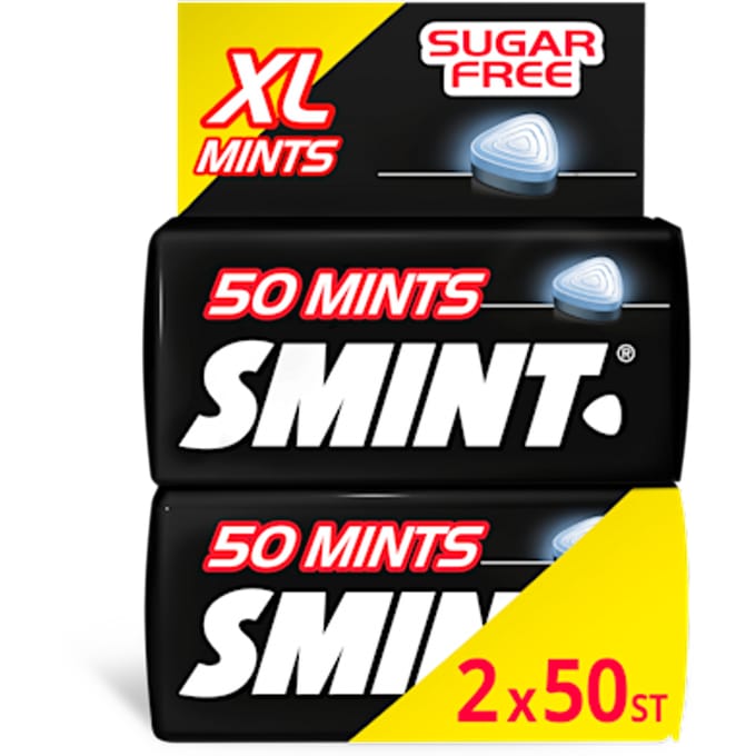 Smint Blackmint Mints - 70 g