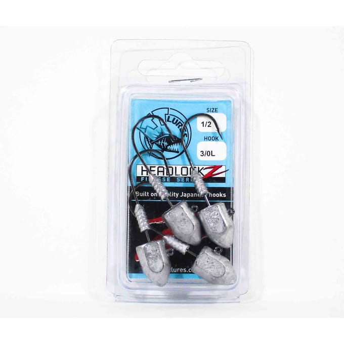 Tackle Tactics TT Headlockz Finesse Jig Head 1/2 oz 3/0 4/pak (3887)