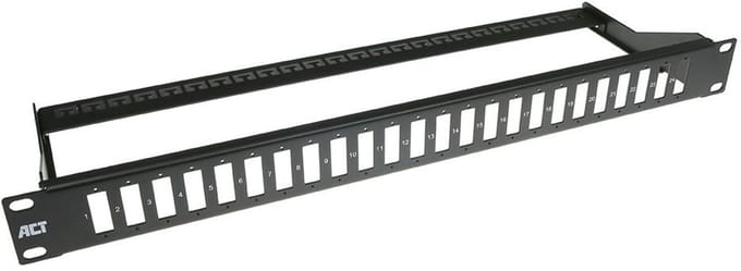 ACT Fiber panel 48 ports unloaded