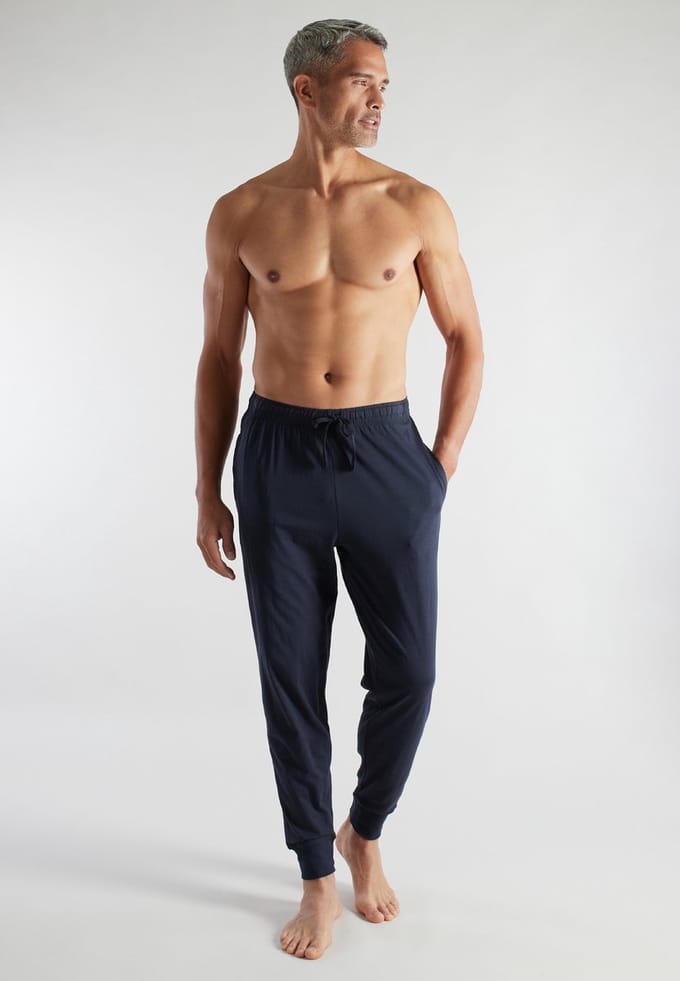 CECEBA Sapporo Heren pyjama/loungebroek - Blauw
