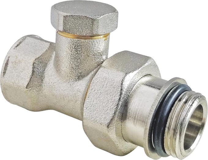 Zelfdichtend T-Stuk voor Radiatorafstelling 3/8" Binnendraad - Eenvoudige Balancering