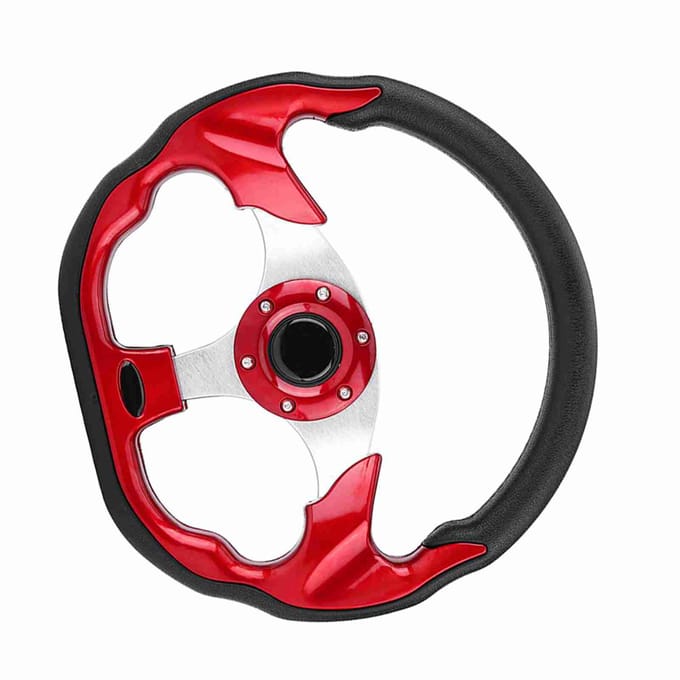 320mm het Nieuwste Koolstofvezel Race Stuur Modificatie Mini Drifting Stuur  (Rood) rood