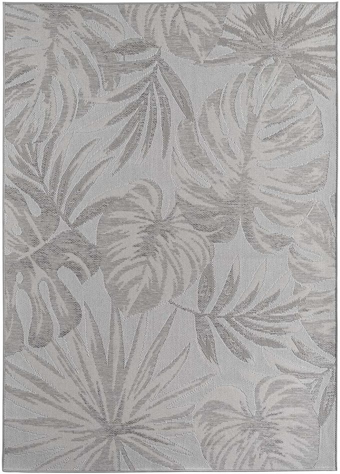 Buitenkleed Palm - Mira grijs 80x150
