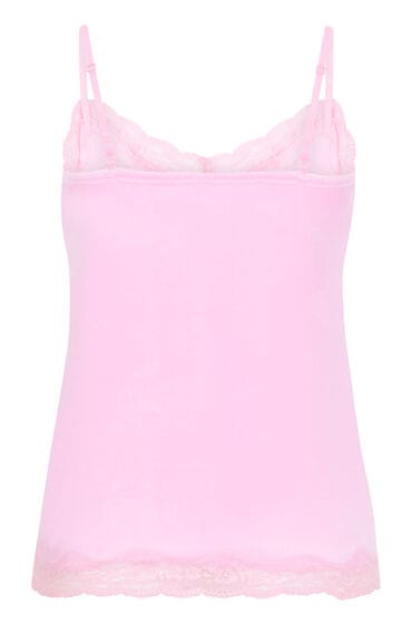 Hunkemöller Short Velours Kant Roze
