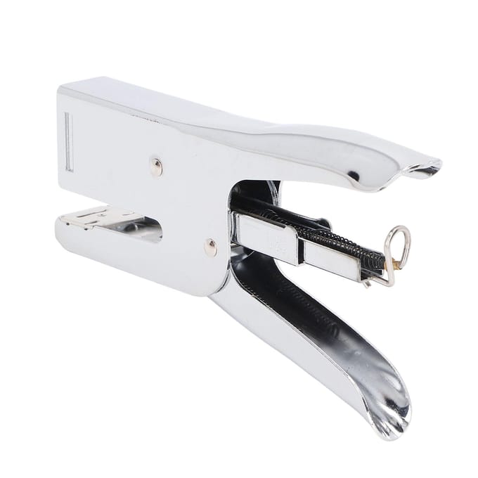 Nietmachine 50 Vel Grote Capaciteit Metalen Bureau Handheld Papier Nietmachine Tool voor Kantoor School white