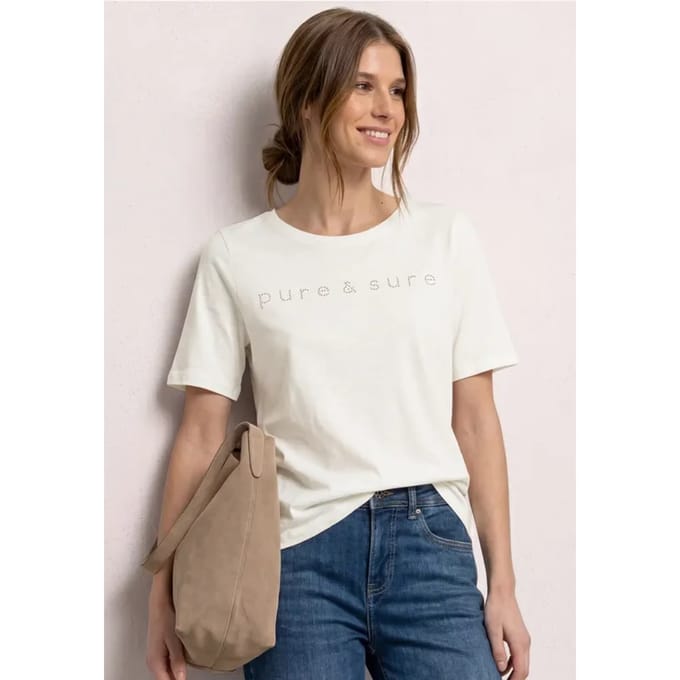 Shirt met edelstenen