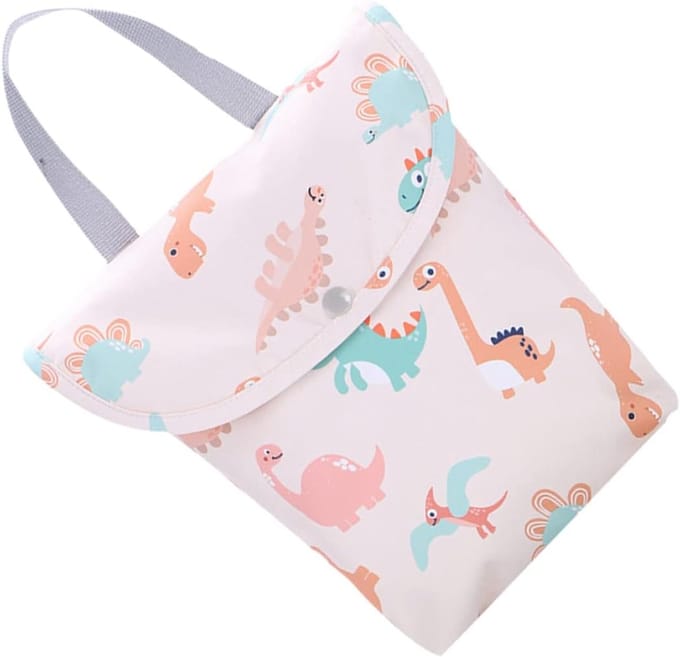 Draagbare Luiertas Organizer - Nappy Bag Compact - Babyartikelen Opslag - Dubbele Pocket Ontwerp