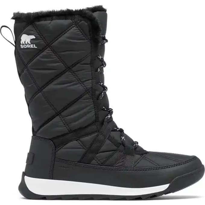 Sorel Whitney II Plus Tall Lace WP, Vrouwen, Zwart, Sneeuw laarzen, maat: 36