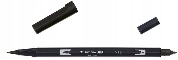 Tombow Dubbelzijdige Aquarel Stiften - 6 Stuks