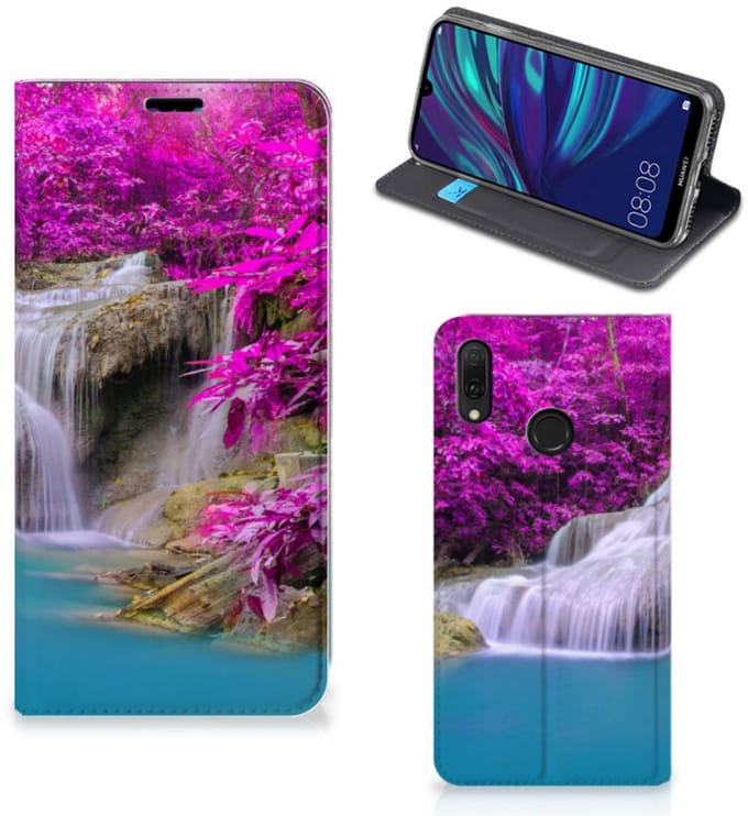 Huawei Y7 hoesje Y7 Pro (2019) Book Cover Waterval