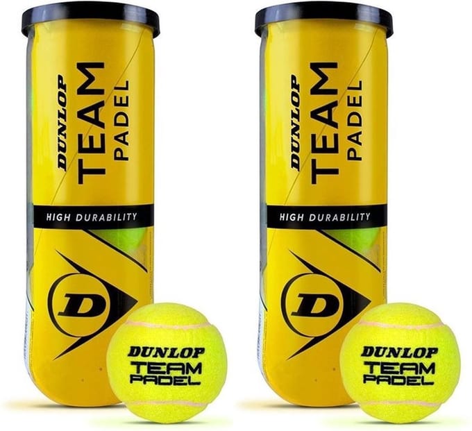 Dunlop Team Padelballen padel ballen 2x3
