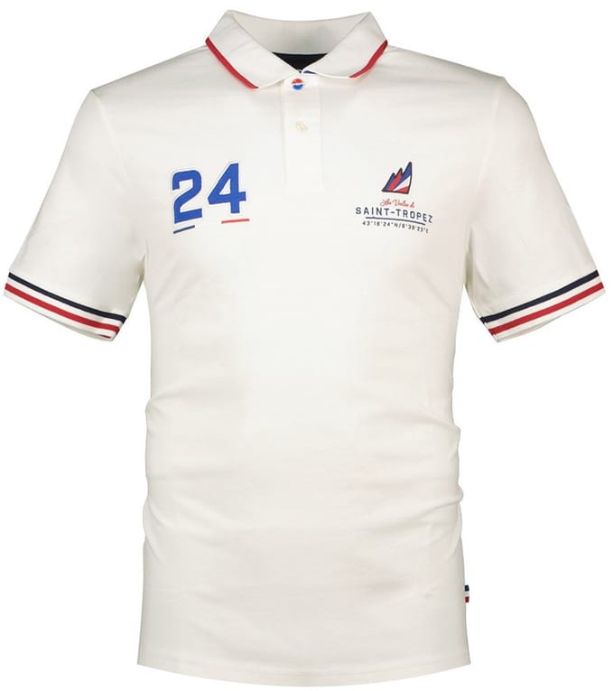 North Sails Lvdst 403368 Korte Mouw Poloshirt Wit M Man
