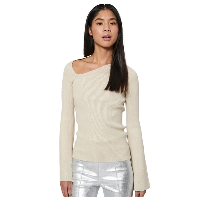 Dames top Norr Sherry WS Metallic