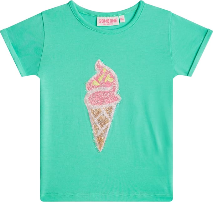 Someone LOU-SG-02-B Meisjes T-shirt - MINT