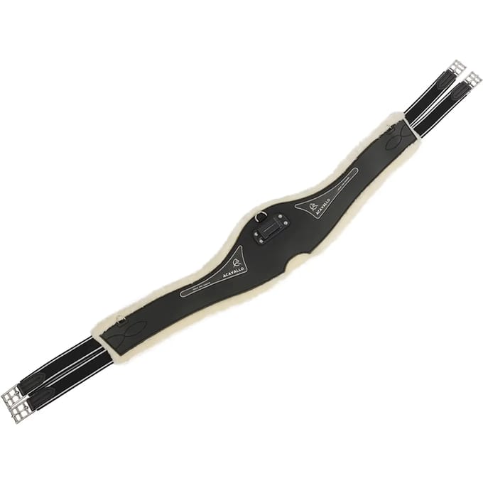 Afneembare schuilband van wol met gespen Acavallo